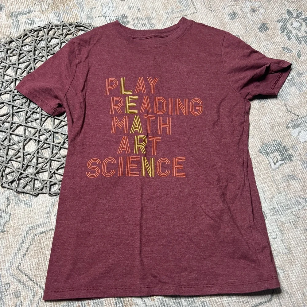 Cat & Jack Burgundy Tee